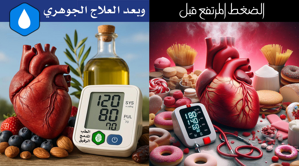 الضغط المرتفع قبل وبعد العلاج الجوهري، علاج الضبط المجموعي الجوهري ، طب مدمج ، الطب المدمج ، الطب المدمج الرفيق ، الطب النبوي ، الطب الوظيفي ، الطب اليوناني ، الطب الصيني ، طب الضبط الحيوي ، طب الأسنان الشمولي ، طب الأسنان الحيوي ، طب الأسنان المدمج الرفيق ، جميل عواد السلمي ، مؤسس الطب المدمج الرفيق ، الأمراض المزمنة ، الأمراض المستعصية ، الآلام المزمنة ، الأمراض المناعية ، أسباب الأمراض ، منهج الضبط المجموعي الفائق ، علاج الضبط المجموعي الجوهري ، الحجامة ، الإبر الصينية ، الأستيوباثى ، تقويم الفقرات ، الزيوت العطرية ، العلق ، الرقية ، الأمعاء المسربة ، حشوات الزئبق ، الحشوات الفضية ، الأسنان الميتة والتي تعالج عن طريق حشوات العصب ، التجاويف الغير الملتئمة في الفك cavitations ، الزرعات المعدنية ، أقواس النيكل المستخدمة في تقويم الأسنان ، التهاب اللثة المزمن ، ESR Therapy ، Essential Systemic Regulation Therapy ، USR Method ، Ultra Systemic Regulation Method ، آيات الآفاق والأنفس