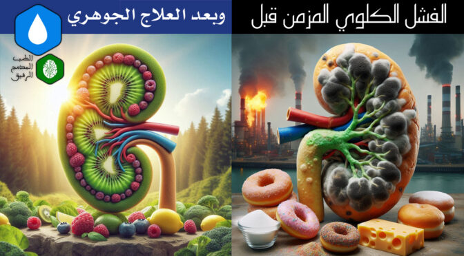 الفشل الكلوي المزمن قبل وبعد العلاج الجوهري، علاج الضبط المجموعي الجوهري ، طب مدمج ، الطب المدمج ، الطب المدمج الرفيق ، الطب النبوي ، الطب الوظيفي ، الطب اليوناني ، الطب الصيني ، طب الضبط الحيوي ، طب الأسنان الشمولي ، طب الأسنان الحيوي ، طب الأسنان المدمج الرفيق ، جميل عواد السلمي ، مؤسس الطب المدمج الرفيق ، الأمراض المزمنة ، الأمراض المستعصية ، الآلام المزمنة ، الأمراض المناعية ، أسباب الأمراض ، منهج الضبط المجموعي الفائق ، علاج الضبط المجموعي الجوهري ، الحجامة ، الإبر الصينية ، الأستيوباثى ، تقويم الفقرات ، الزيوت العطرية ، العلق ، الرقية ، الأمعاء المسربة ، حشوات الزئبق ، الحشوات الفضية ، الأسنان الميتة والتي تعالج عن طريق حشوات العصب ، التجاويف الغير الملتئمة في الفك cavitations ، الزرعات المعدنية ، أقواس النيكل المستخدمة في تقويم الأسنان ، التهاب اللثة المزمن ، ESR Therapy ، Essential Systemic Regulation Therapy ، USR Method ، Ultra Systemic Regulation Method ، آيات الآفاق والأنفس
