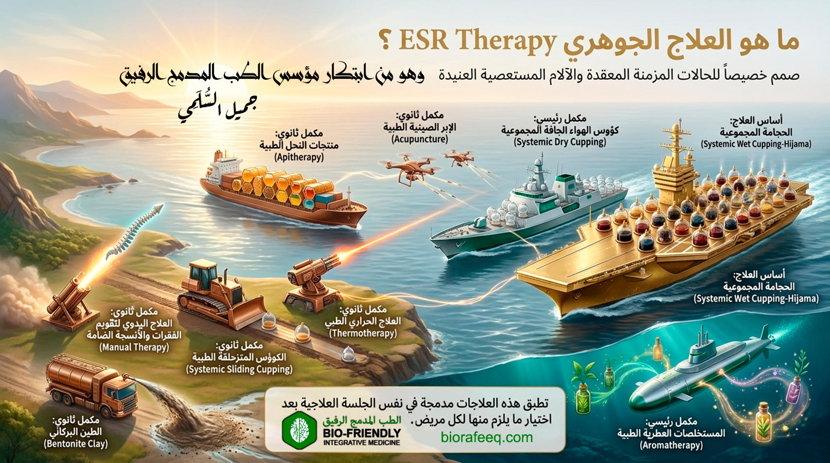 ما هو علاج الضبط المجموعي الجوهري وكيف يتم إجراؤه ، طب مدمج ، الطب المدمج ، الطب المدمج الرفيق ، الطب النبوي ، الطب الوظيفي ، الطب اليوناني ، الطب الصيني ، طب الضبط الحيوي ، طب الأسنان الشمولي ، طب الأسنان الحيوي ، طب الأسنان المدمج الرفيق ، جميل عواد السلمي ، مؤسس الطب المدمج الرفيق ، الأمراض المزمنة ، الأمراض المستعصية ، الآلام المزمنة ، الأمراض المناعية ، أسباب الأمراض ، منهج الضبط المجموعي الفائق ، علاج الضبط المجموعي الجوهري ، الحجامة ، الإبر الصينية ، الأستيوباثى ، تقويم الفقرات ، الزيوت العطرية ، العلق ، الرقية ، الأمعاء المسربة ، حشوات الزئبق ، الحشوات الفضية ، الأسنان الميتة والتي تعالج عن طريق حشوات العصب ، التجاويف الغير الملتئمة في الفك cavitations ، الزرعات المعدنية ، أقواس النيكل المستخدمة في تقويم الأسنان ، التهاب اللثة المزمن ، ESR Therapy ، Essential Systemic Regulation Therapy ، USR Method ، Ultra Systemic Regulation Method ، آيات الآفاق والأنفس